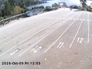 Live view of the Saltery Bay terminal compound