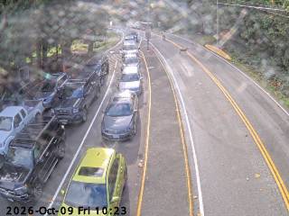Live view of the Earls Cove terminal compound